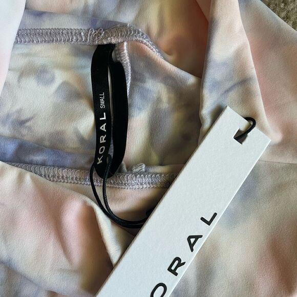 KORAL Exceed Color Fast High Rise Legging - Dusty Rose Color Fast SMALL - Picture 9 of 10